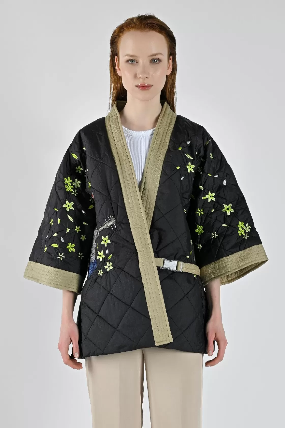 Canadian Classics Zoe Long Kimono Black Fashion